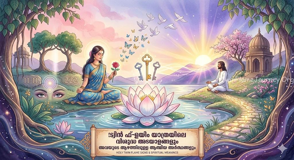 Holy Twin Flame Signs & Spiritual Meanings
