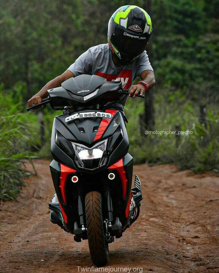 TVS Ntorq 125 Stealth Black Colour