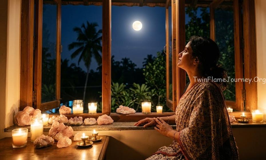 Divine Feminine holding space for union during April 2026.