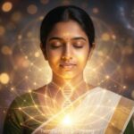 Twin flame union through spiritual devotion.