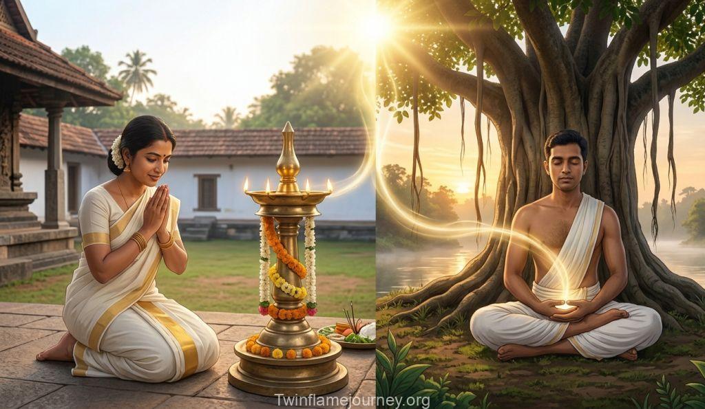 Visualizing the ultimate goal of the Twin Flame journey – the union of dualities.