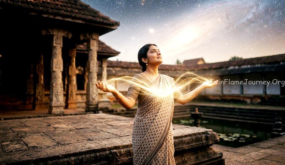 Energetic soul connection between Twin Flames in Kerala.