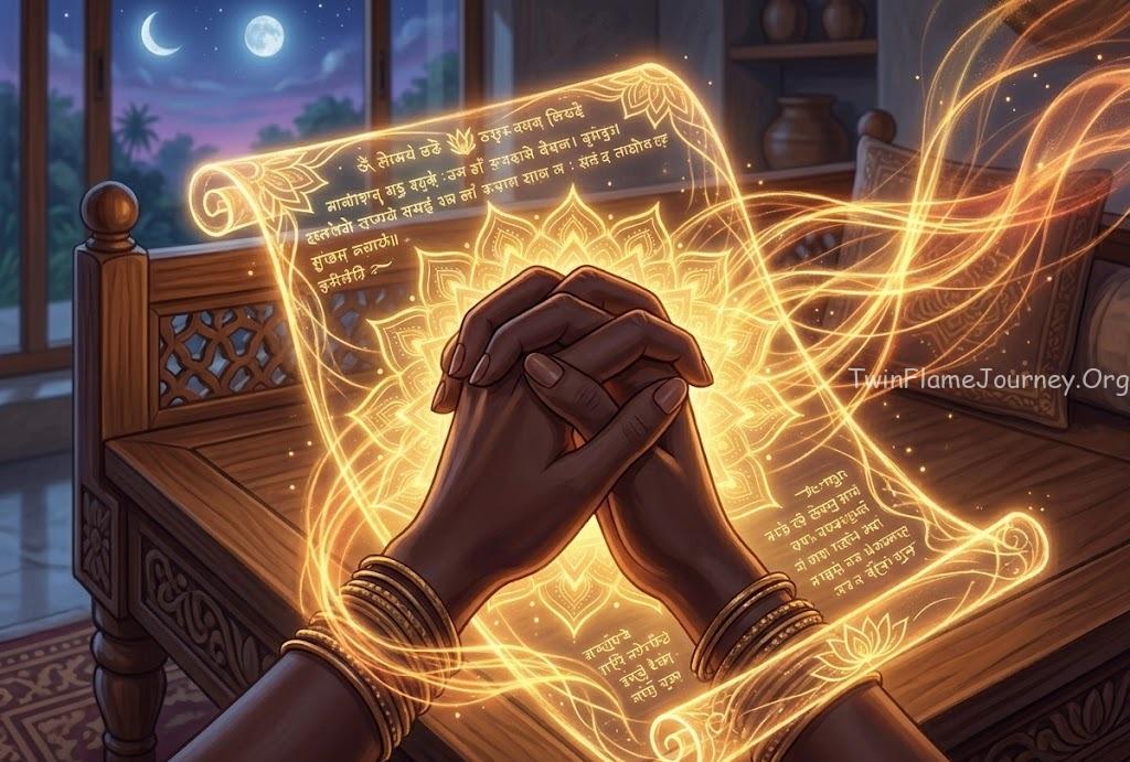 A symbolic digital art of two young South Indian women