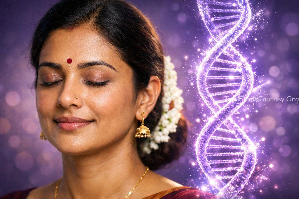 Spiritual DNA clearing for twin flame union and ancestral healing.