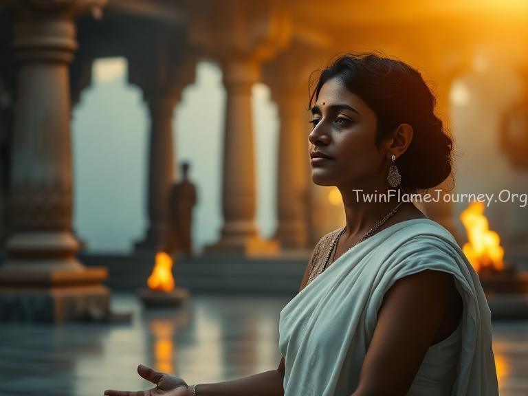 The energetic boundary and attraction in a twin flame celibacy phase