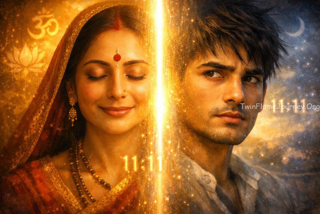 Spiritual awakening and soul connection of Twin Flames in India.