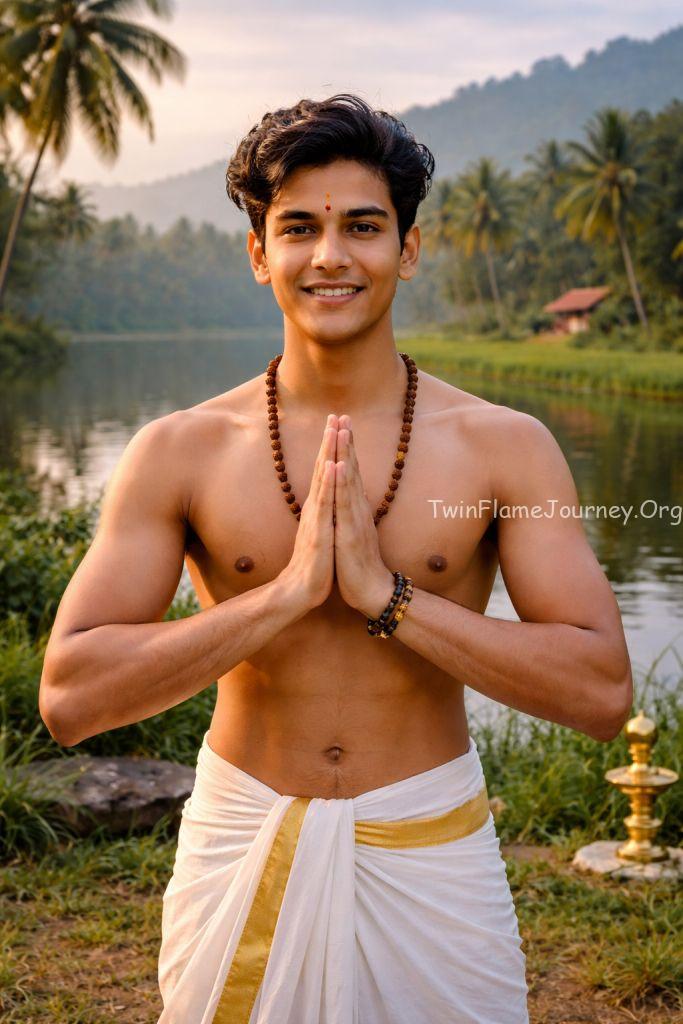 A powerful visual depicting the energetic pull and the conscious choice of physical distance for spiritual growth