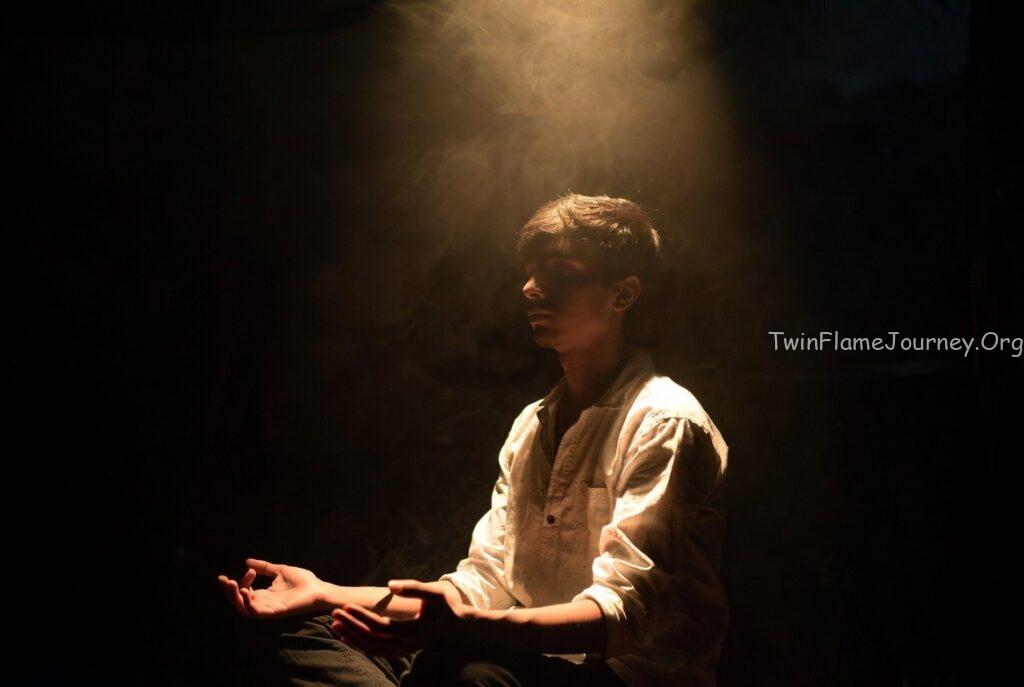 A cinematic wide shot of a young DM