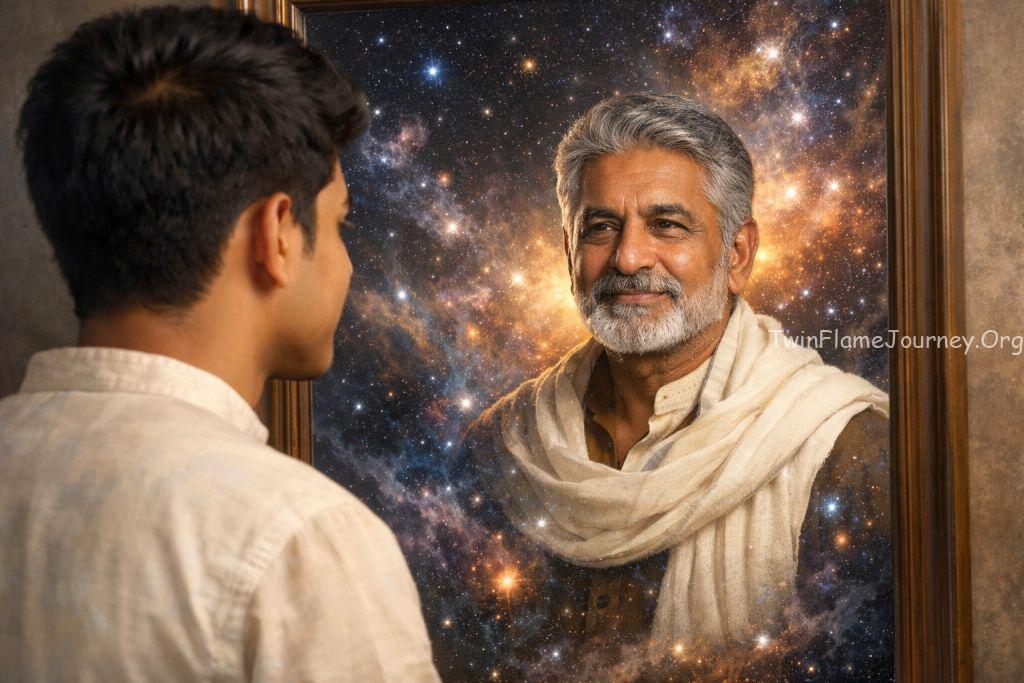 DM experiencing spiritual awakening and ego reflection in April 2026.