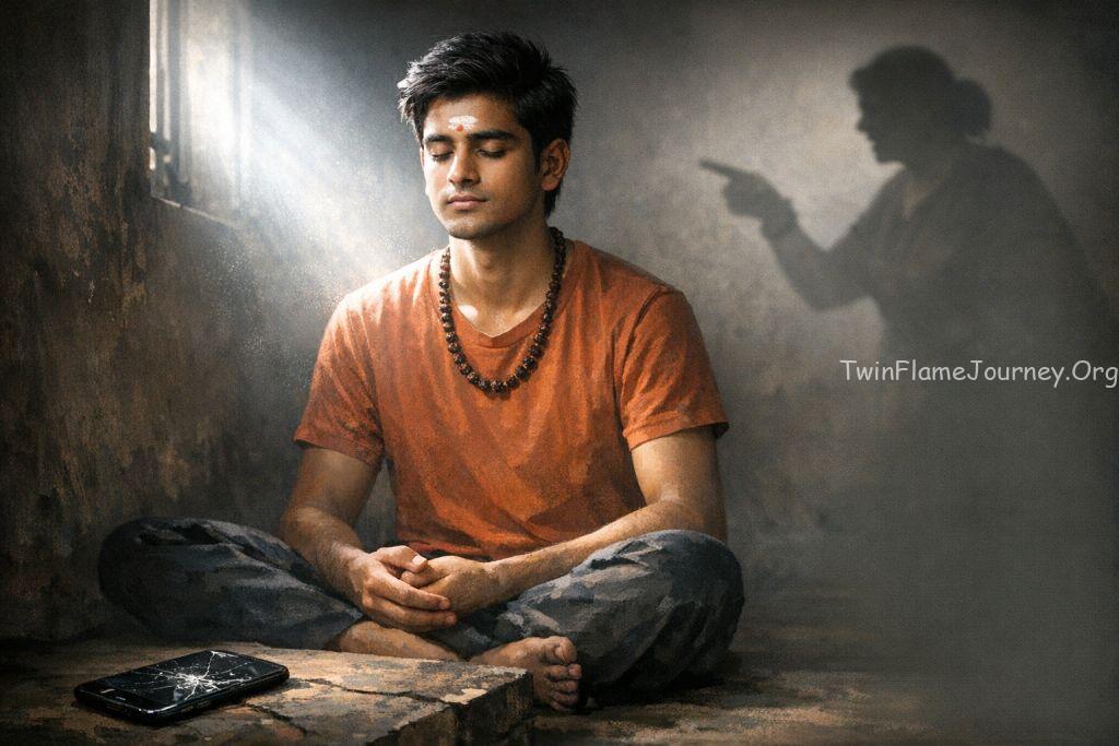 Severing glowing karmic threads between family members