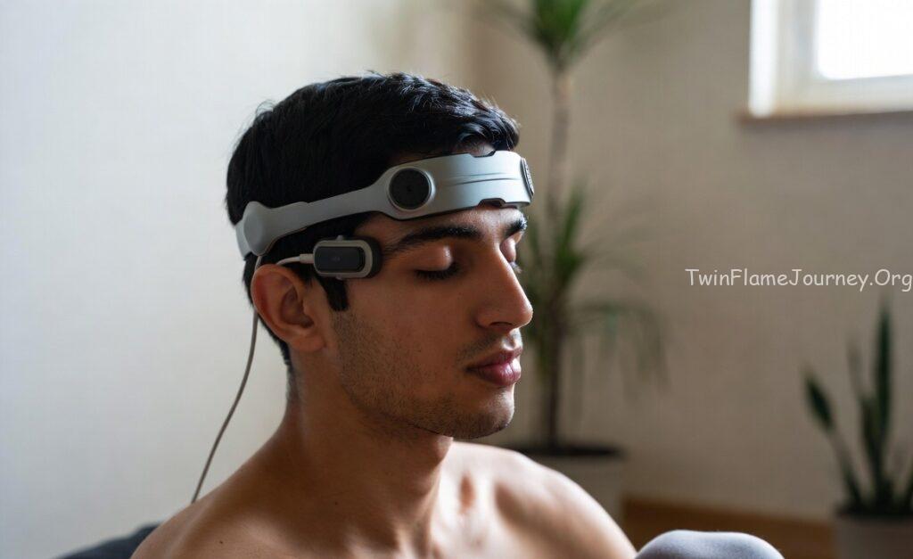 DM with a calm expression