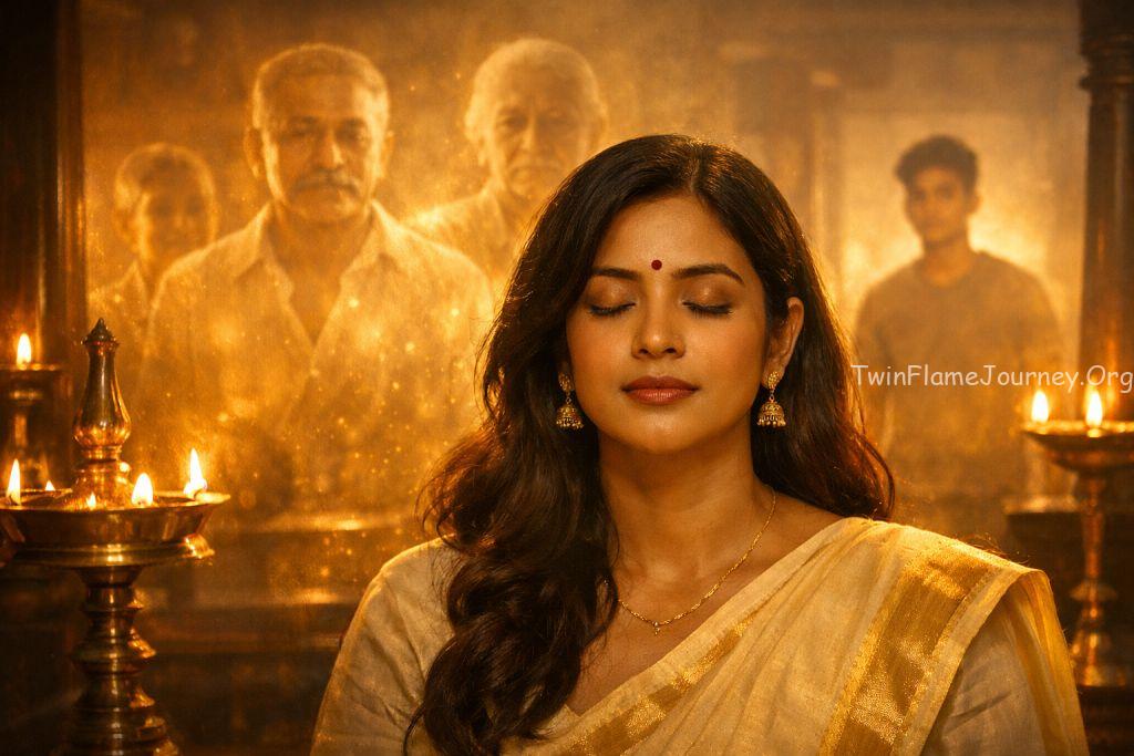 individual "inner work" and ancestral pulling radiates outward to the soul counterpart