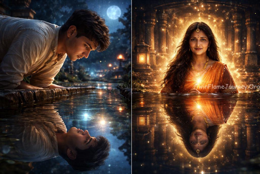 Divine Masculine awakening and soul reflection