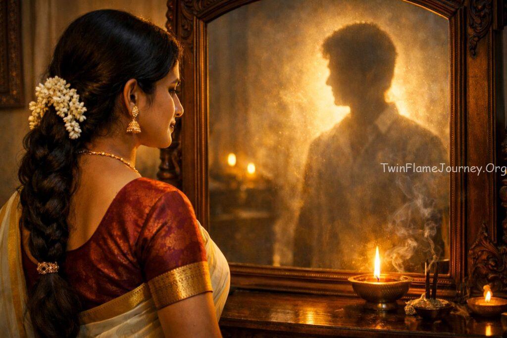 DF meditating on spiritual soul connection