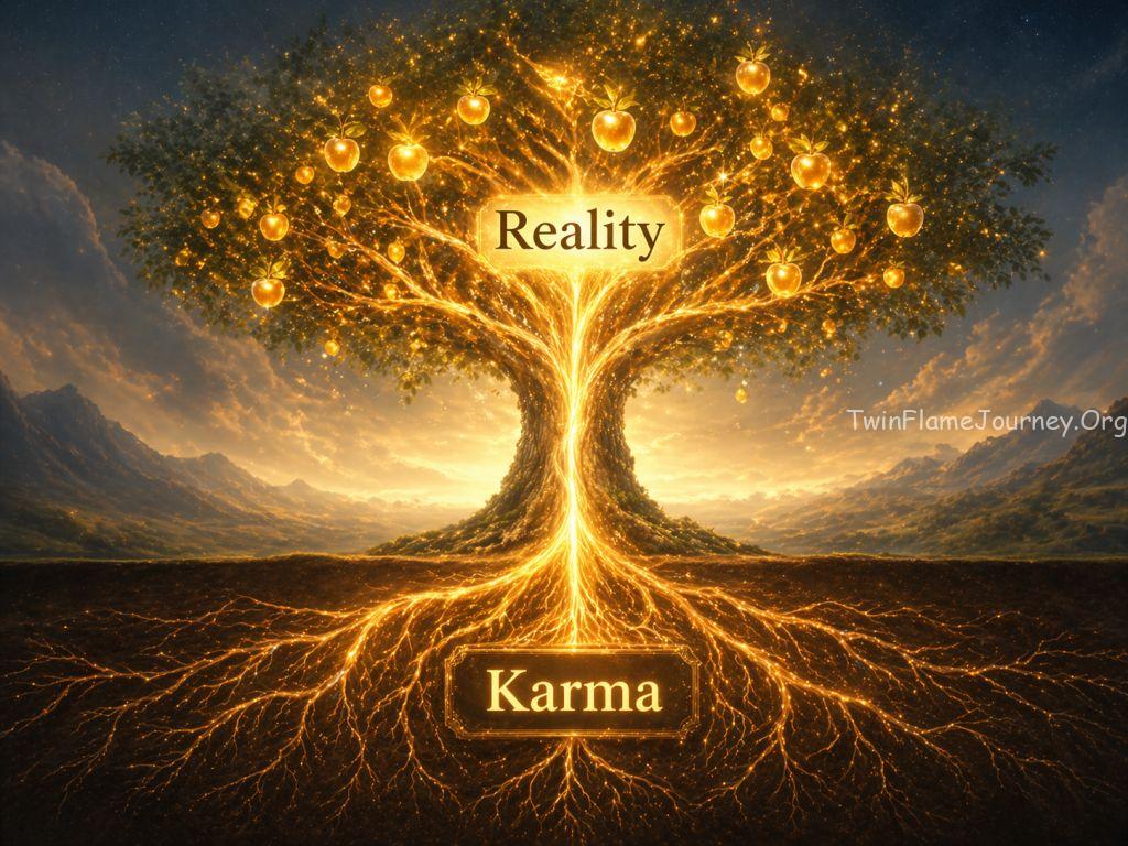 How Karma acts as the root of our daily reality.
