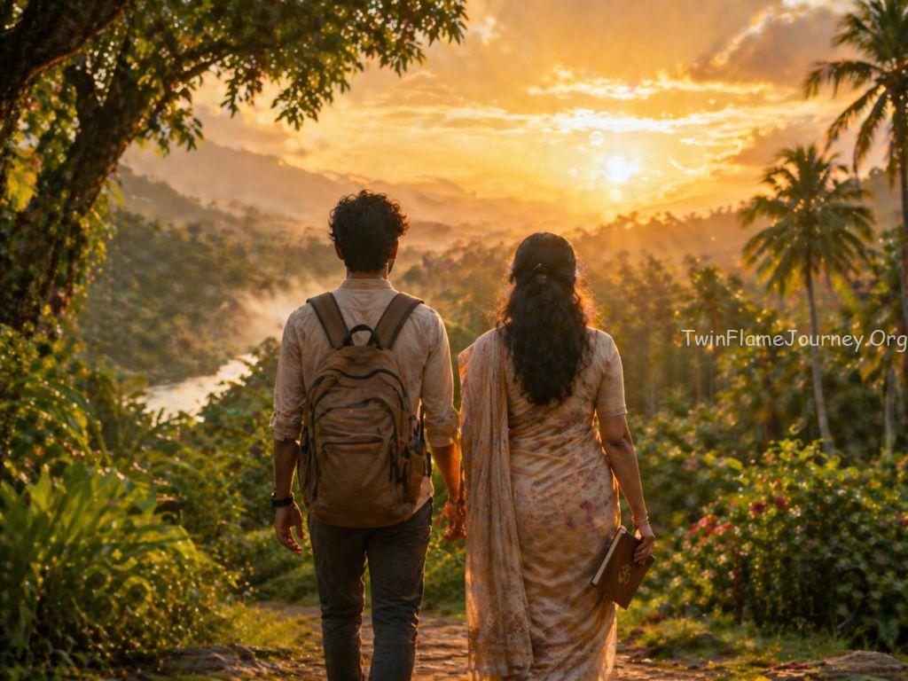 An allegorical image of the spiritual journey's end.