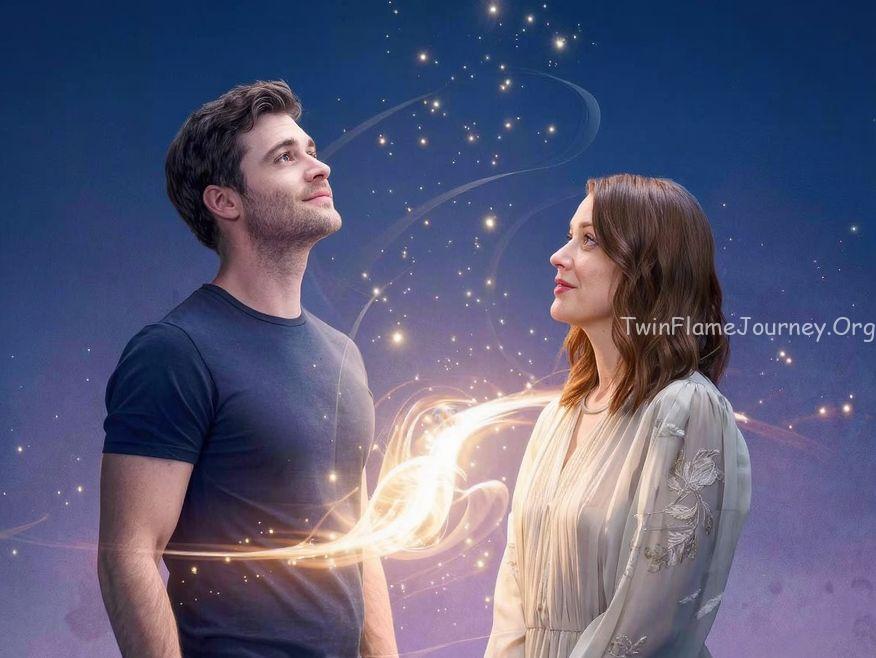 The energetic bond between twin Flames even during the most difficult spiritual phases.