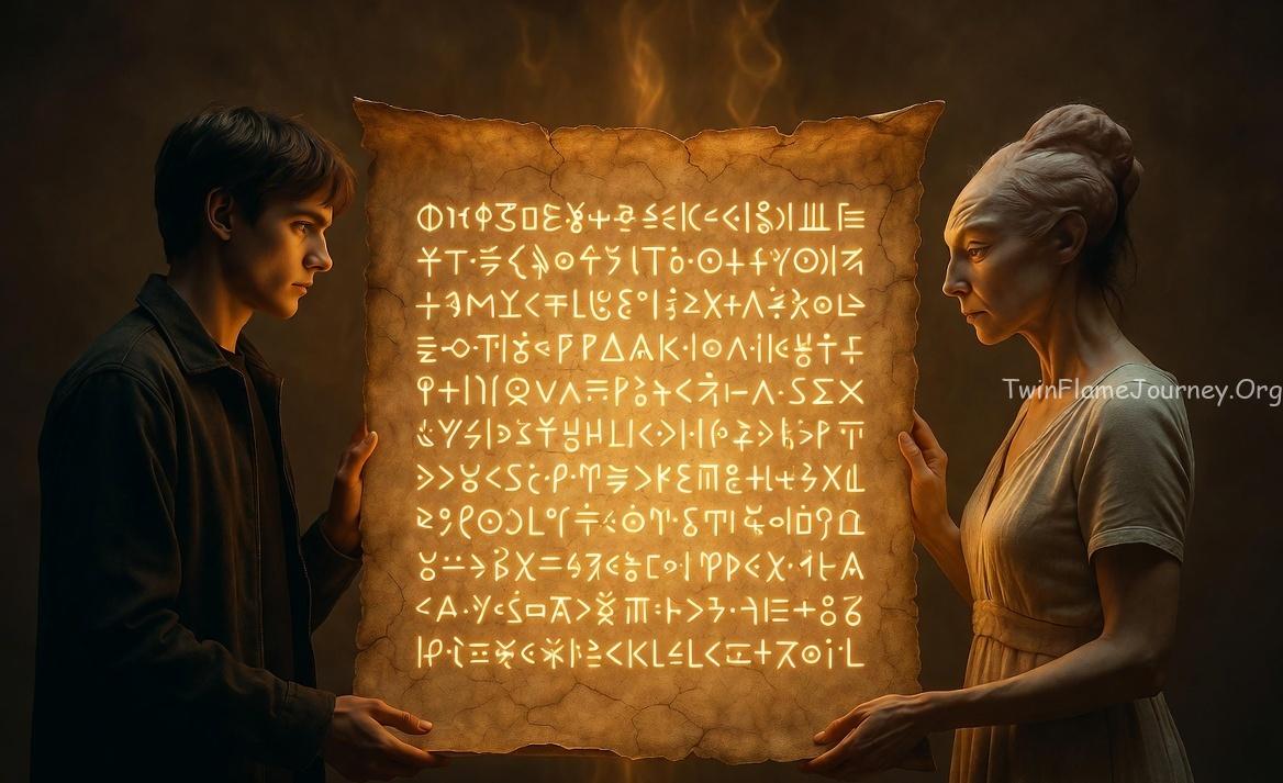 Visual representation of a pre-programmed soul mission and spiritual contract