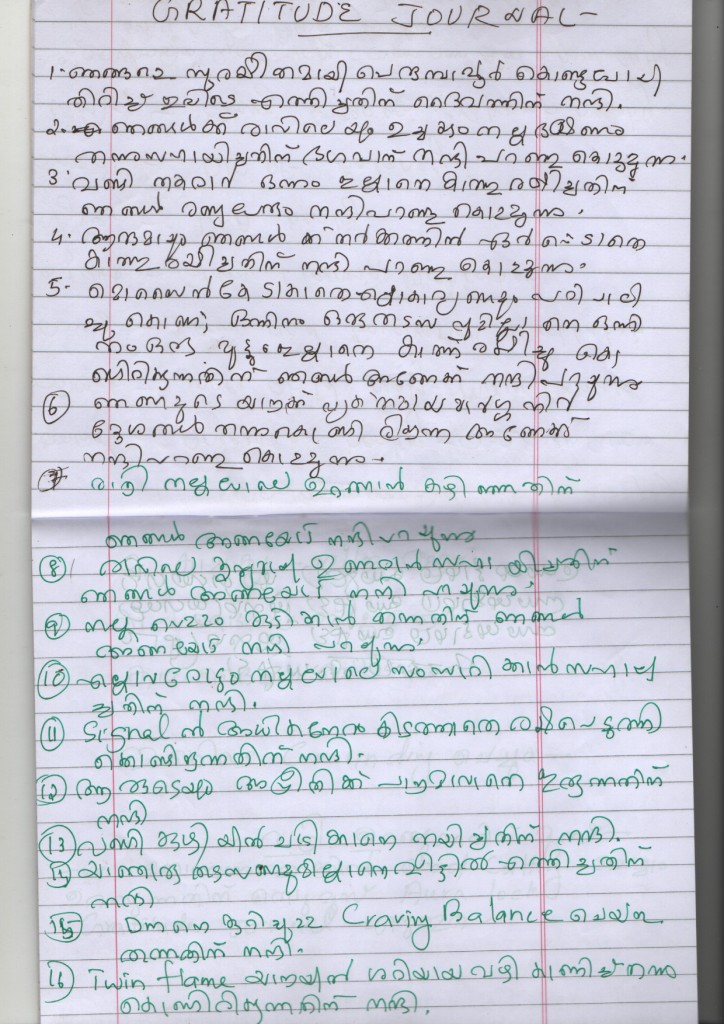 Transform your Twin Flame journey through gratitude journaling