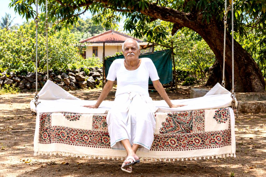 Brahma Kumaris founder in colour photo